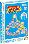 ToyMarkt Joc de Masă World Domino pentru 1-2 Jucători 6+ Ani 913040