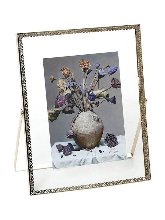 Espiel Metallic Photo Frame with Gold Frame