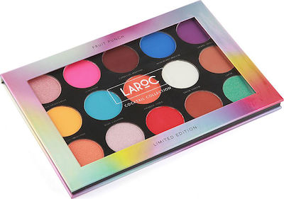 Laroc 15 Colour Cocktail Eyeshadow Palette Eye Shadow Palette in Solid Form 27gr