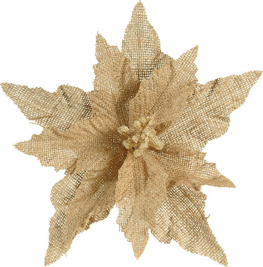 Lianos Christmas Fabric Decorative Flower 25cm