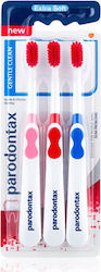 Parodontax Gentle Clean Οδοντόβουρτσα Extra Soft 3τμχ