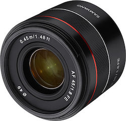 Samyang AF 45mm f/1.8 FE Пълен кадър за Sony E маунт Samyang AF 45mm f/1.8 FE Пълен кадър за Sony E маунт