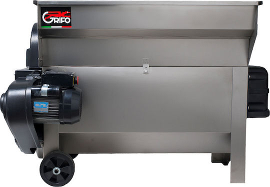 Grifo DVEP20I 2HP / 220V Electric Grape Destemmer & Crusher 2000 kg/h with Separator and Pump 100521