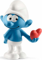 Schleich-S Miniature Toy Holding a Heart Smurfs for 3+ Years Old 5.6cm