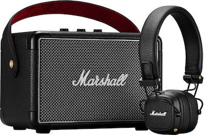 Marshall Kilburn II Summer Bundle Bluetooth Speaker 36W with Battery  Duration up to 20 hours Black