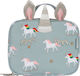 Sophie Allport School Insulated Hand Lunch Bag Light Blue Unicorns 24.5 x 8.5 x 19.5cm