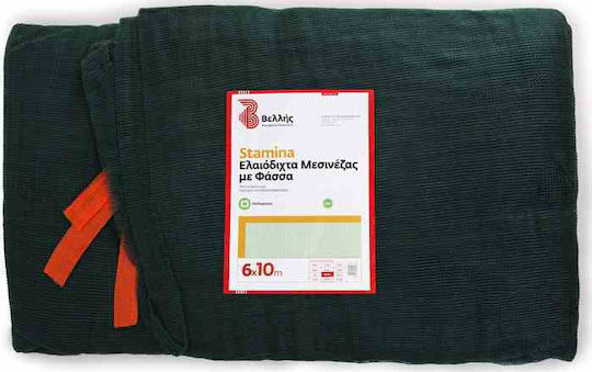 Vellis Olive Net Stamina 5x10m Density 100gr/m²