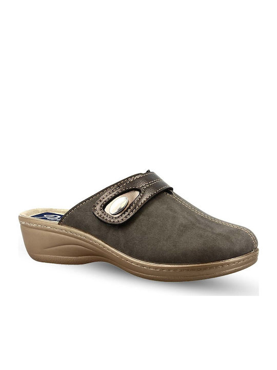 Parex Anatomic Women's Slippers In Brown Colour