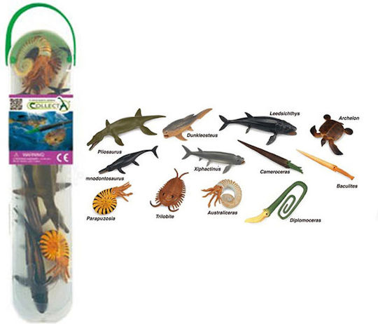 Collecta Case with Mini Dinosaurs 4.2cm