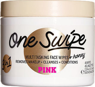 Victoria's Secret One Swipe Pink Honey Wipes Makeup Remover Face 45pcs