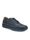 Boxer Men's Anatomic Leather Casual Shoes Black