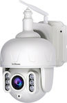 Sricam SriHome IP Cameră de Supraveghere Wi-Fi 1080p Full HD Rezistentă la apă cu Comunicare Bidirecțională și cu Lanternă 4mm