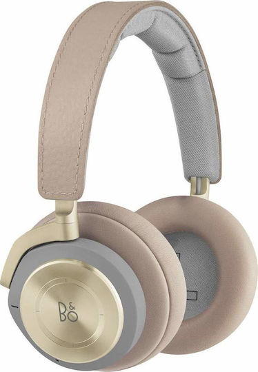 Bang & Olufsen Beoplay H9 3rd Gen Ασύρματα Bluetooth On Ear Ακουστικά με 25 ώρες Λειτουργίας Μπεζ / Χρυσά
