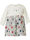Children's Dress Long Sleeve Gray