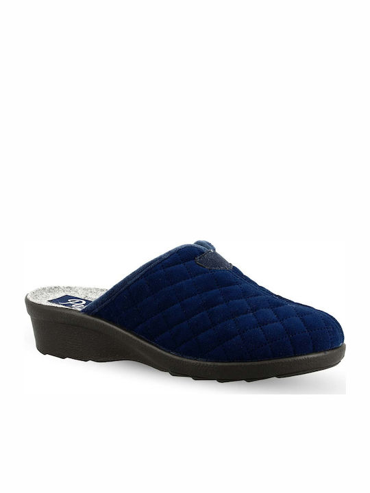 Parex Anatomic Women's Slippers In Navy Blue Colour