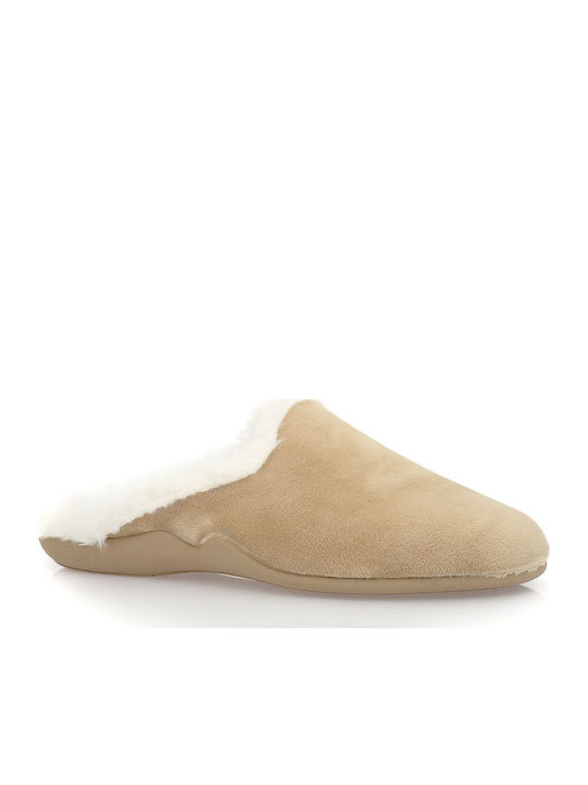 Parex Anatomic Women's Slippers In Beige Colour