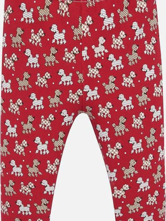 Mayoral Kids Legging Long Red