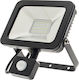 Geyer Waterproof LED Floodlight 50W Cold White 6500K with Motion Sensor IP65