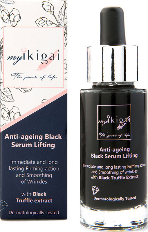 MyIkigai AntiAgeing Black Serum Lifting with Black Truffle Extract