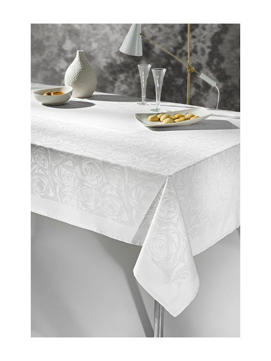 Guy Laroche Τραπεζομάντηλο Aneliz White 160x250εκ.