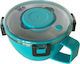 Ecolife Inox Thermo Lunch Box Double Wall Round Blue 850ml