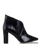 Envie Shoes Women's Ankle Boots with High Heel Black