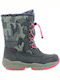 Kinder-Schneestiefel mit Reißverschluss Blau