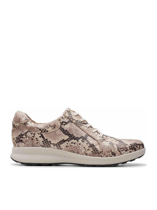 Clarks un top adorn lace pebble