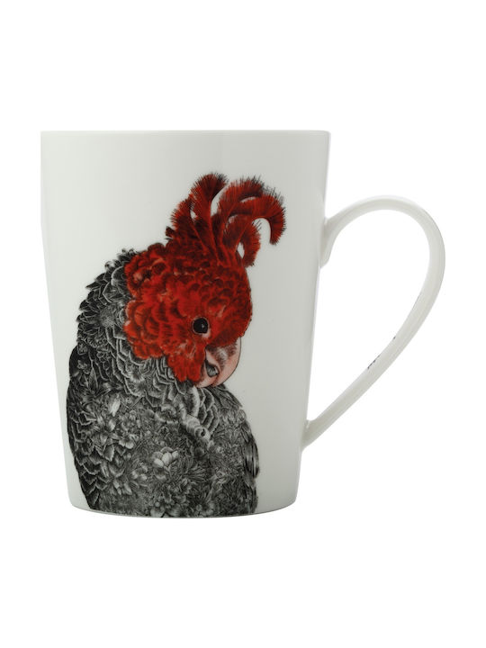 Maxwell & Williams Gang Gang Marini Ferlazzo Birds Tasse Keramik Weiß 450ml 1Stück