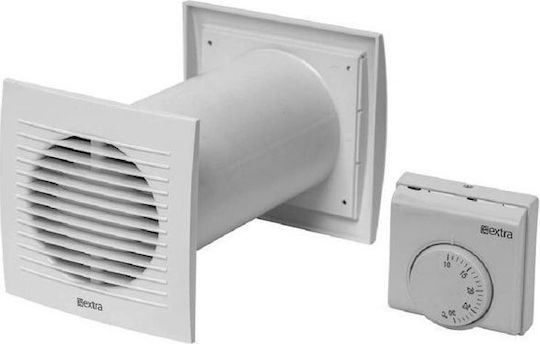 Europlast SPKT-100 SPKT100 Wall-mounted Ventilator Bathroom 100mm White