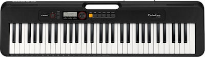 Casio Tastatur CT-S200 mit 61 Standard Berührung Tasten Schwarz