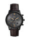 Fossil Neutra Watch Chronograph Battery with Brown Leather Strap