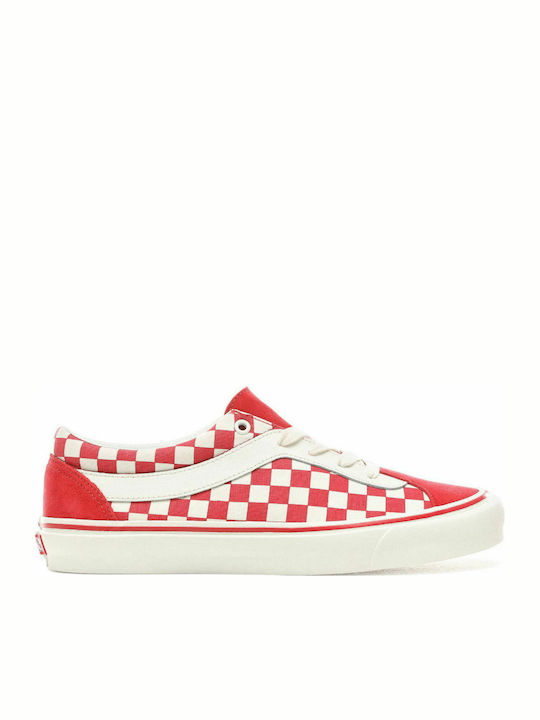 Vans Checkerboard Bold Ni Anatomisch Sneakers Rot