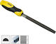 Stanley 0-22-456 Λίμα Μετάλλου 200mm Ημιστρόγγυλη με Λαβή (Μεσαίο Δόντι)