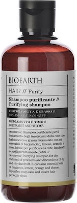 Bioearth Bergamote & Thyme Purifying Shampoo 250ml