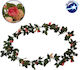 GloboStar Decorative Garland Rose Red 220cm