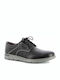 Clarks Unbyner Lane Δερμάτινα Ανδρικά Casual Παπούτσια Μαύρα