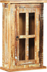 vidaXL Ντουλάπι Μπάνιου 44x21x72cm Φυσικό Ξύλο vidaXL Ντουλάπι Μπάνιου 44x21x72cm Φυσικό Ξύλο