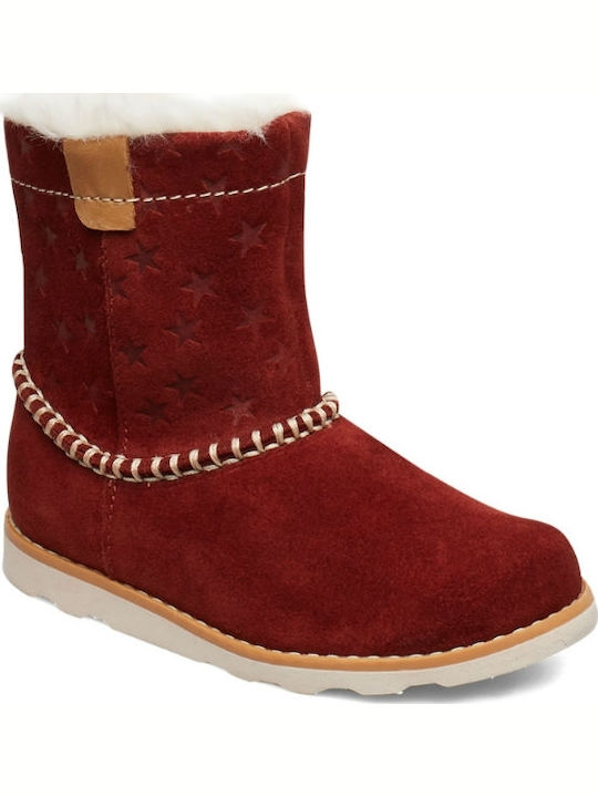 Clarks Crown Piper T Suede Παιδικά Μποτάκια με ...