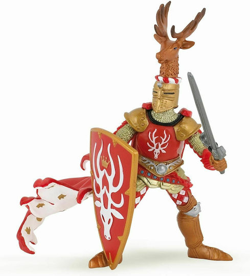 Papo Champion Crest Red Deer Dragon 12cm (Miscellaneous Designs)