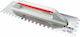 Benman Tile Spatula Inox Serrated 480x130mm wit...
