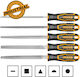 Ingco HKTFS0508 Set of Files with Handle 5pcs