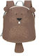 Laessig About Friends Beaver School Backpack Kindergarten Brown 20 x 9.5 x 24 cm