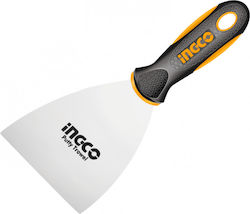 Ingco Spatula Inox 125mm with Plastic Handle HPUT08125