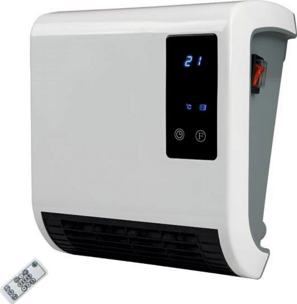 Eurolamp Αερόθερμο Μπάνιου Τοίχου 2000W 147-29128 | Skroutz.gr