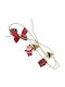 XMASfest Από Πέρλες 1.2m Christmas Garland Multicolour 1.2cm 1pc