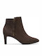 Clarks Calla Blossom Suede Women's Ankle Boots Brown