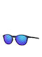 Oakley Pitchman R Sonnenbrillen mit Blau Rahmen und Blau Polarisiert Spiegel Linse OO9439-13