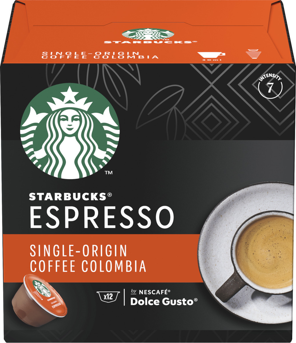 Nescafe Dolce Gusto Coffee Capsules 12pcs - Starbucks Colombia