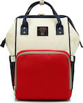 Diaper Bag Backpack Pinganbaobei Red